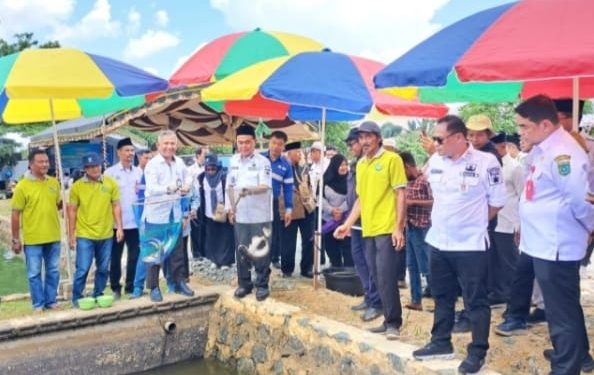 Abah Zairullah Pimpin Ekspose Program SFV di Desa Sungai Dua