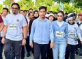 Gibran Ikut Jalan Sehat, Disambut Antusias Masyarakat yang Hadir