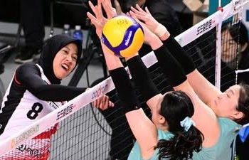 Siar ala Mega di Liga Voli Korea, Kenapa Jilvabnya tak Pernah Tersingkap Saat Spike, Ini Jawabnya