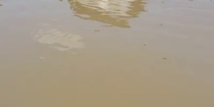 Didahului Bunyi Bruuuk, Rumah Dayat di Tepi Sungai Lulut Runtuh dan Larut, Mengharukan Upaya Warga Menyelamatkannya