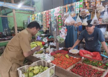 Diskumdagri Tanah Bumbu Pantau Harga Bahan Pokok Pasca Tahun Baru