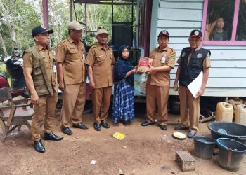 BPBD Tanah Bumbu Hitung JITUPASNA Serta Salurkan Bantuan