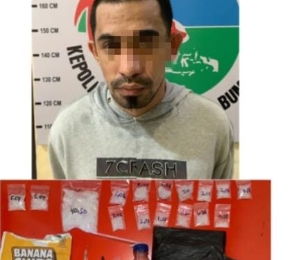 Pengedar Sabu Dibekuk Satresnarkoba Polres Tanah Bumbu