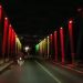 Sejumlah Jembatan di Tanah Bumbu Terang Benderang pada Malam Hari