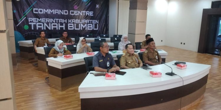Tanah Bumbu Bahas Pengendalian Inflasi Bersama Kemendagri