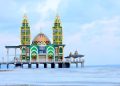 500 Orang Perhari Masyarakat Kunjungi Masjid Apung ZA di Pagatan