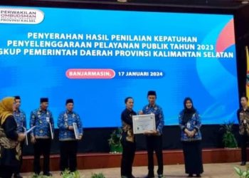 Ombudsman Perwakilan Kalimantan Nilai Tanah Bumbu Masuk Kategori A nilai 88.62