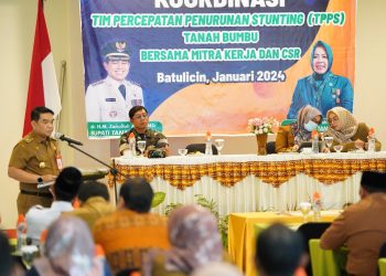 Turunkan Angka Stunting, Pemkab Tanah Bumbu Gandeng Mitra Kerja dan CSR