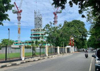 Bangunan Tertinggi di Kalimantan? Tugu Pal O Banjarmasin ini Akan Jadi ‘Kado’ dari Gubernur Sahbirin