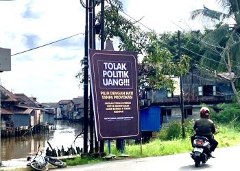 Masa Tenang, Banjarmasin Bersih APK Pemilu, Tersisa yang ‘Receh’