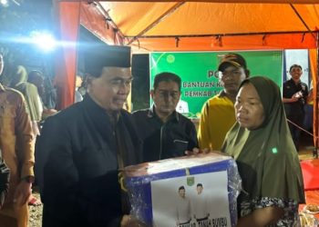 Bupati Abah Zairullah Kunjungi Korban Kebakaran Satui