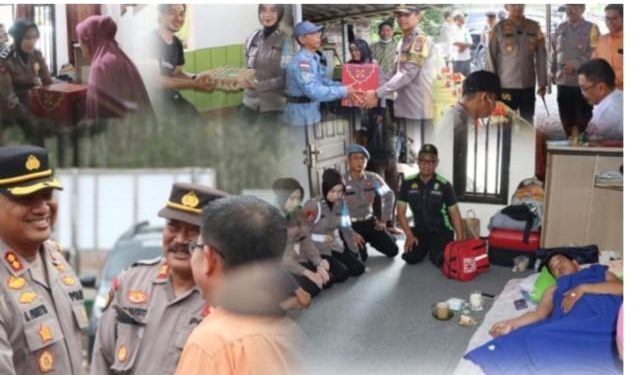 Kapolres Tanah Bumbu Salurkan Bantuan Paket Sembako