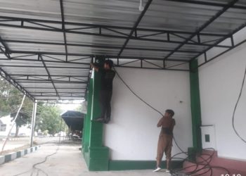 Kerusakan Aliran Listrik Dari Kantor Bupati ke RSB Diperbaiki