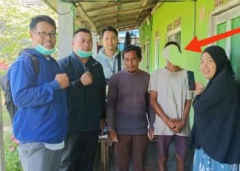 Dinas Sosial dan Satpol PP Tanah Bumbu Amankan ODGJ Resahkan Warga
