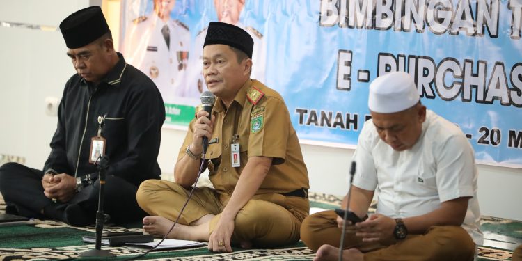 Puluhan Pelaku Usaha Jasa Kontruksi di Tanah Bumbu Ikuti Bimtek e-Purchasing
