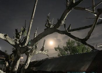 Usai Gerhana Bulan, Begini Cahaya Purnama di Langit Kota Banjarmasin