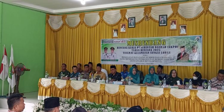 Abah Zairullah Hadiri Musrenbang di Sungai Lomban