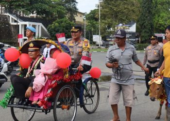 Sukses Amankan Jalannya Pemilu 2024, Ini Profil AKBP Arief Prasetya Kapolres Tanah Bumbu yang Sederhana