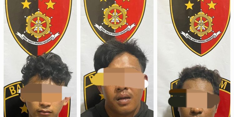 Curi Sepeda Motor, Tiga Laki-laki Diamankan Polisi