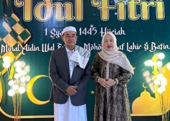 Idul Fitri 1445 Hijriah Hari Ketiga, Abah Zairullah Kembali Open House di Banjarmasin