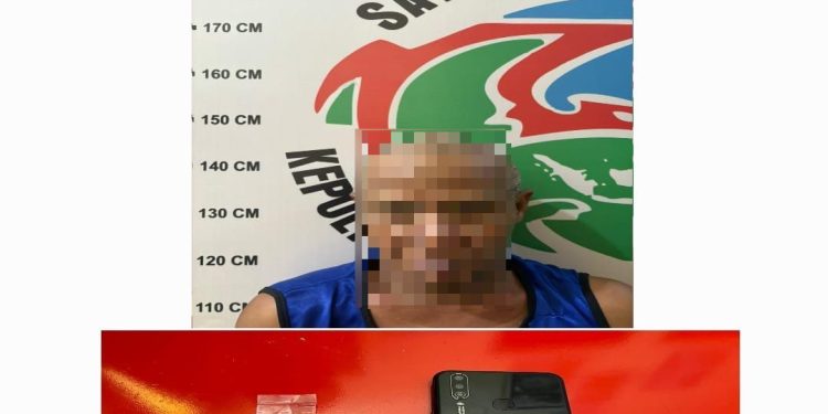 Diduga Edarkan Narkoba Seorang Pria Diamankan Polisi