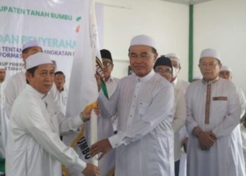 Abah Zairullah Lepas Kafilah Tanah Bumbu Ikuti MTQ Tingkat Provinsi di Tapin