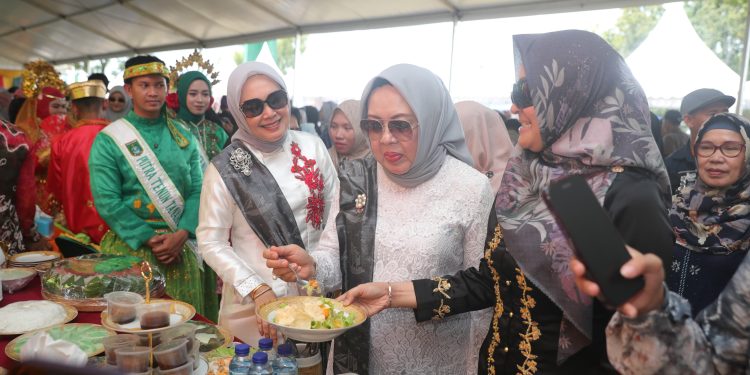 Puncak Mappanre Ri Tasi’e Meriah, Pengunjung Disuguhi Kuliner Gratis Khas Nusantara