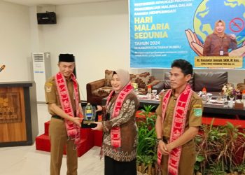 Sekda Ambo Sakka Hadiri Pembukaan Sosialisasi Pengendalian Malaria
