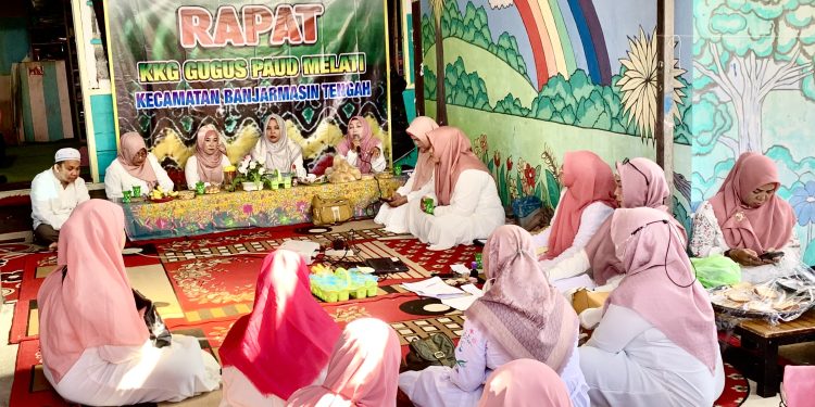Halal Bihalal Kelompok Guru Paud Melati Banjarmasin sekaligus Pendalaman Kurikulum Merdeka