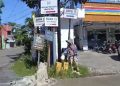 Simpang Empat Perdagangan Banjarmasin Tertutup Lumpur, Air Menyembur dari Tanah