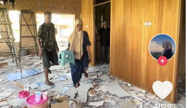 Suami Selingkuh, Tindakan Tiktoker Amuntai Robohkan Rumah Mewahnya Dapat Dukungan Nitizen Hingga Viral