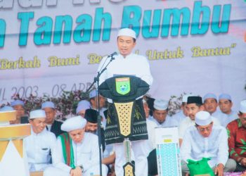 Wakil Ketua DPRD, Bacakan Sejarah Pembentukan Tanah Bumbu