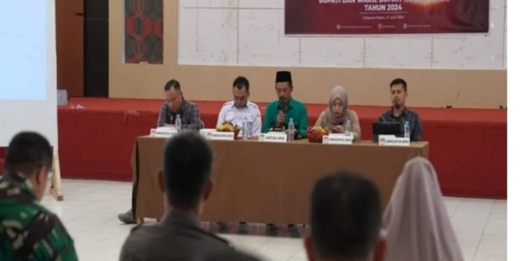KPU Tanah Bumbu Sosialisasikan tahapan Pilkada 2024