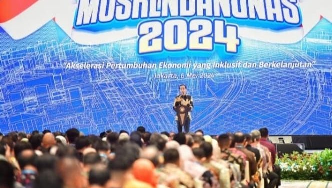 Bupati Tanah Bumbu Hadiri Musrenbangnas 2024, Presiden Joko Widodo: Menjadi Sekrup Penyambung Agenda Pembangunan Antara Pemerintah Pusat dan Daerah
