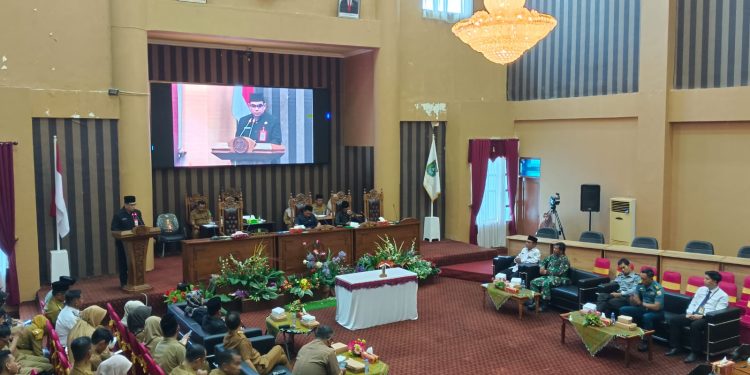 Bupati Sampaikan Tiga Raperda, Satu Diantaranya Tentang Pembentukan Kecamatan Baru