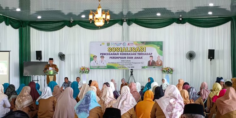 Pemkab Tanah Bumbu Gelar Sosialisasi Pencegahan Kekerasan Terhadap Perempuan dan Anak