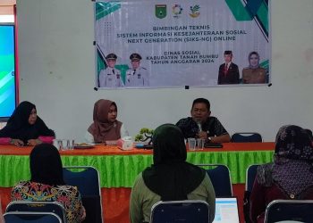 Dinas Sosial Tanah Bumbu Gelar Bimtek SIKS-NG