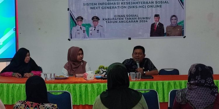 Dinas Sosial Tanah Bumbu Gelar Bimtek SIKS-NG