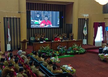DPRD Tanah Bumbu Tolak BahasTentang Pembentukan Kecamatan Pangeran dan Kecamatan Satui Bersujud