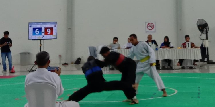 Pencak Silat Putra, Tanah Bumbu Melaju ke Semifinal