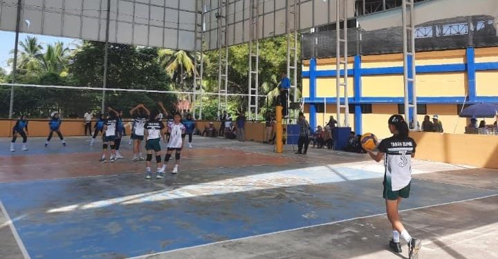 Tim Voli Putri Tanah Bumbu Lolos Delapan Besar