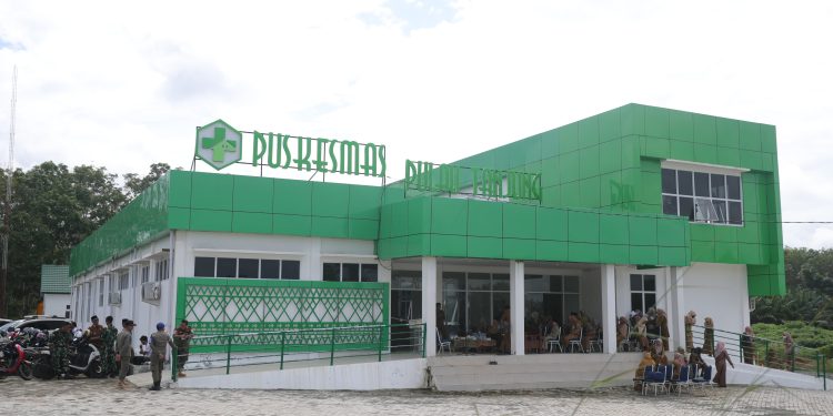 Bupati Abah Zairullah Resmikan Puskesmas Pulau Tanjung