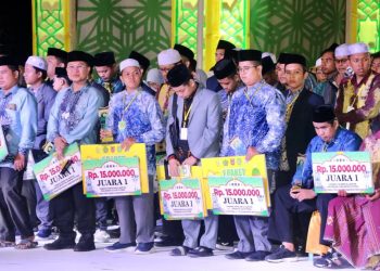 Poinnya Meningkat, Posisi Tiga Besar MTQ Kalsel 2024 tidak Bergeser dari Tahun Lalu