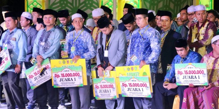 Poinnya Meningkat, Posisi Tiga Besar MTQ Kalsel 2024 tidak Bergeser dari Tahun Lalu