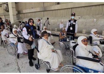 Disebut Pelayanan Haji ‘Ramah Lansia & Disabilitas’ , Fasilitas di Kloter Banjarmasin Ini Bikin Keluarga Adem