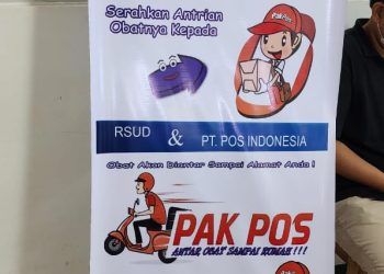 RSUD Tanah Bumbu Kerjasama dengan PT Pos Indonesia, Berikan Layanan Pengantaran Obat ke Rumah Pasien