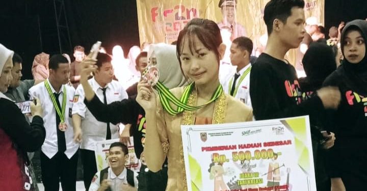 Dhea Mayya Maulida, Juara TigaFLS2N Kalimantan Selatan