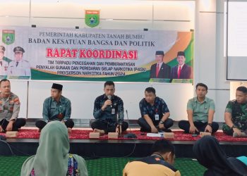 Rakor P4GN, Upaya Pemkab Tanah Bumbu Cegah dan Berantas Penyalahgunaan Narkotika
