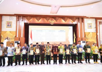 Pemkab Tanah Bumbu Ikuti Rakor Pemberantasan Korupsi pada Pelayanan Publik