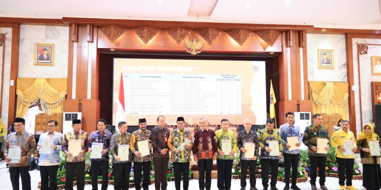 Pemkab Tanah Bumbu Ikuti Rakor Pemberantasan Korupsi pada Pelayanan Publik